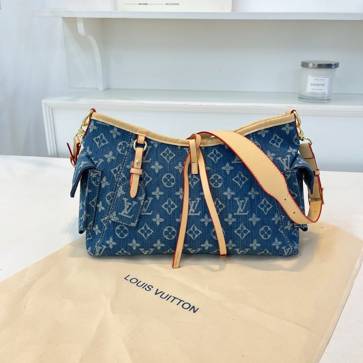 Luxurious Fashion Denim Bag - product view 4