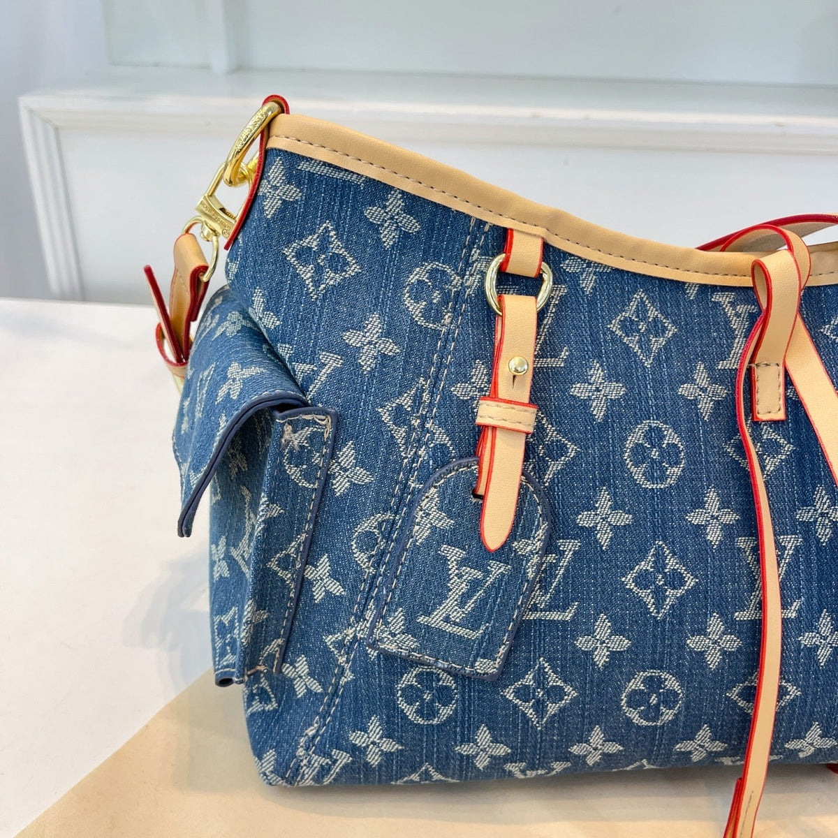 Luxurious Fashion Denim Bag - product view 5