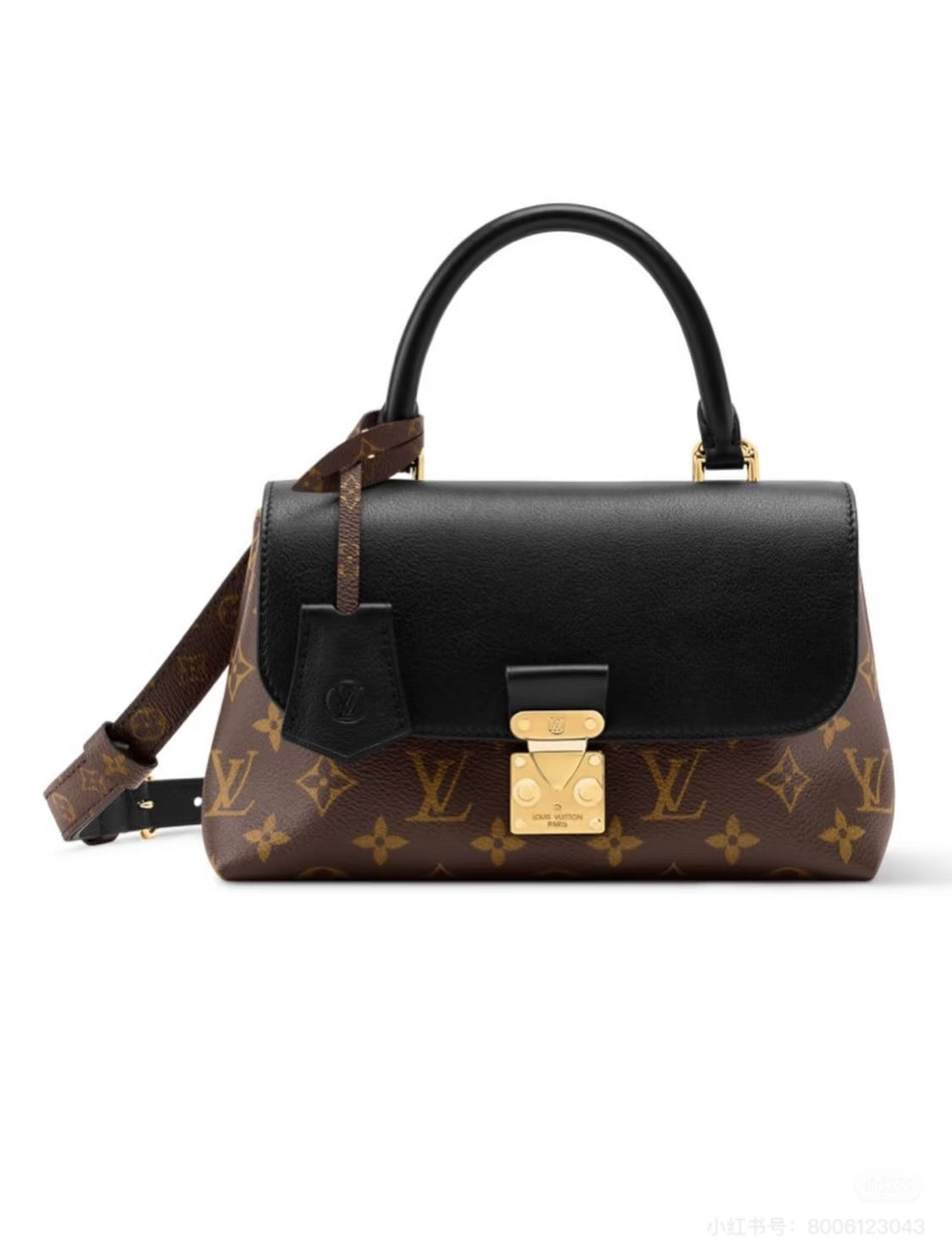 minimalist short-handle handbag - product view 1