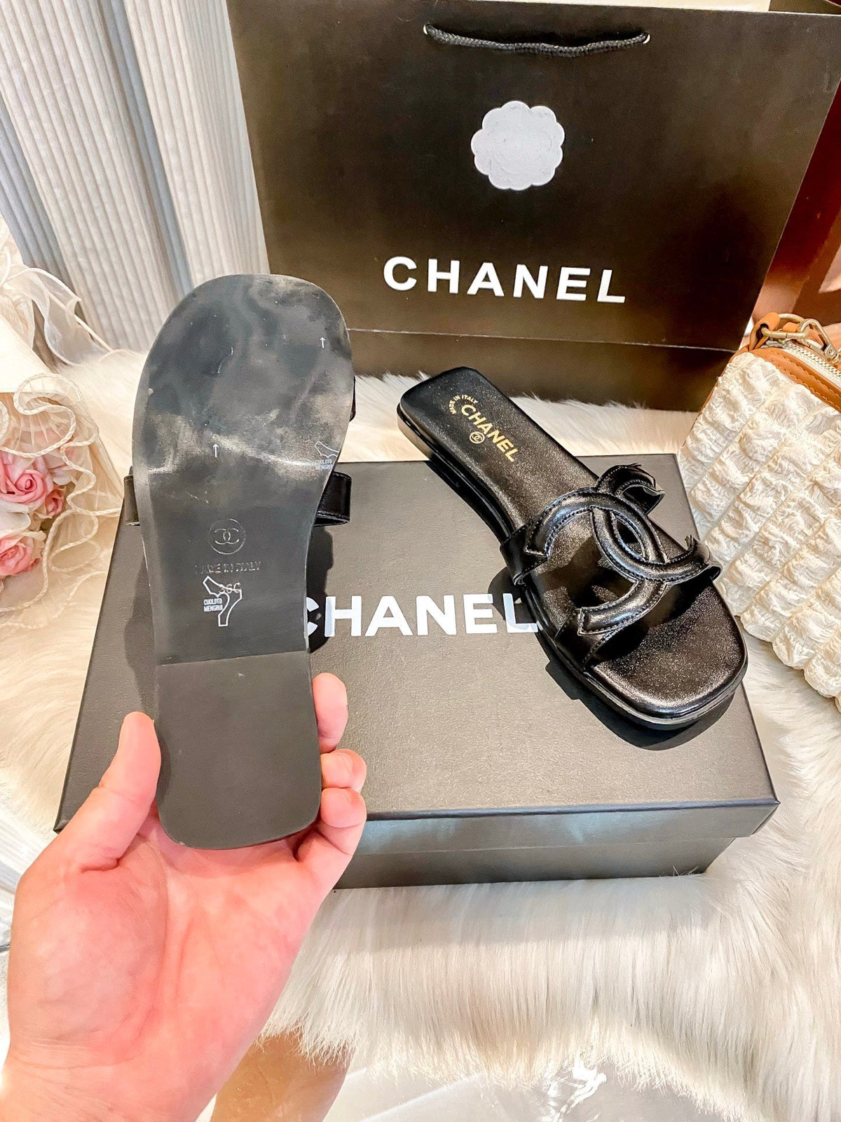 light- glossy flat slides - product view 3