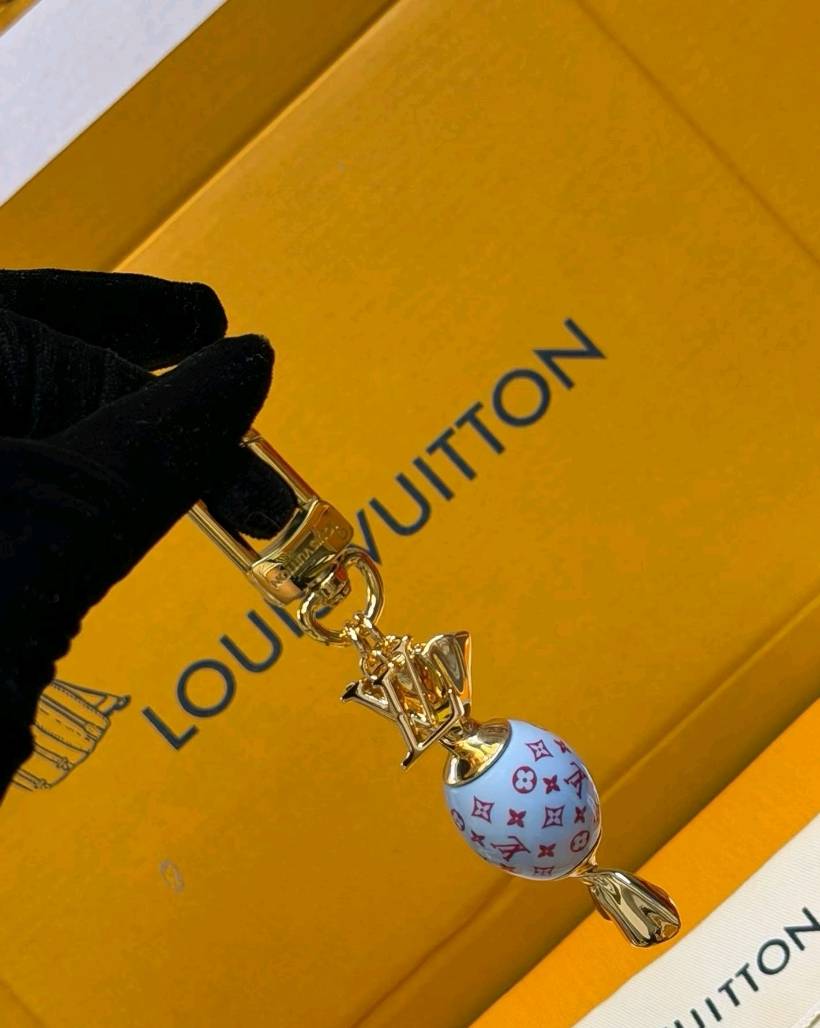 Lollipop Monogram Bag Charm Keychain - product view 6