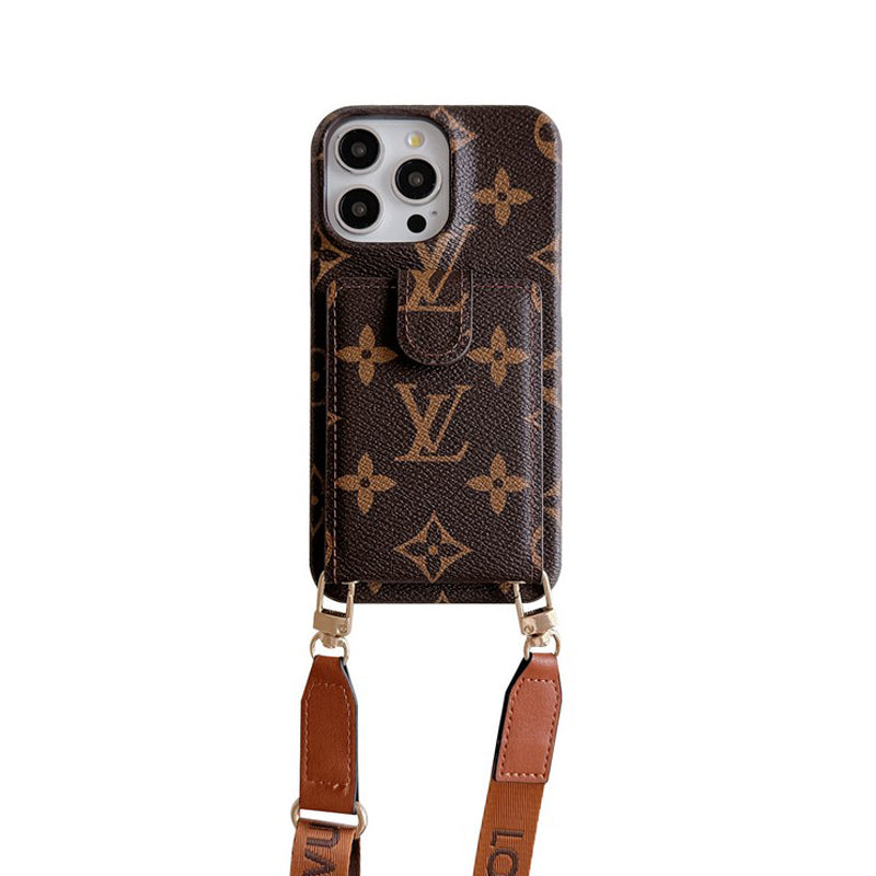 Card Bag Crossbody Chain iPhone Case - product view 1