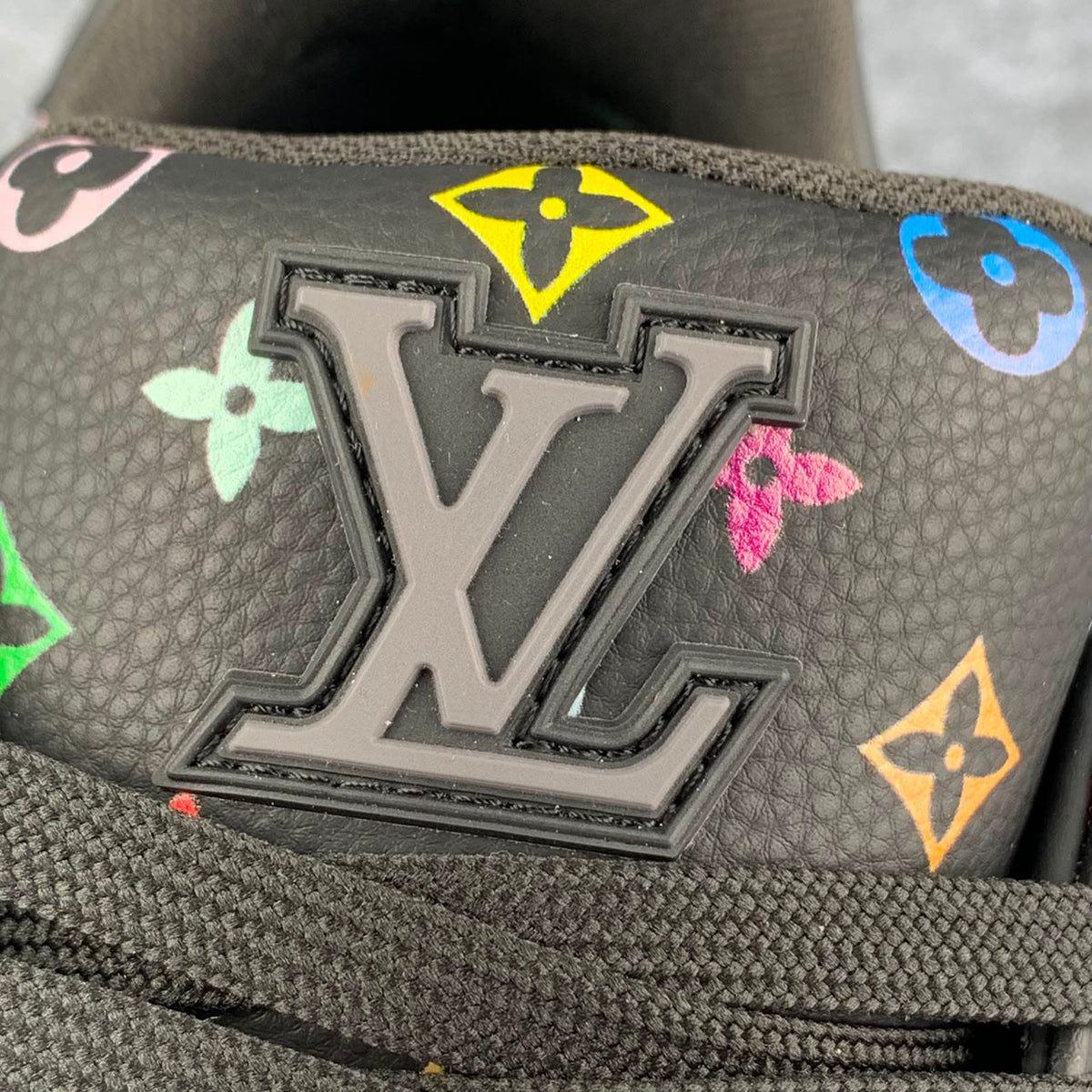 Takashi Murakami x Louis Vuitton Trainer Sneakers 'Black' - product view 9
