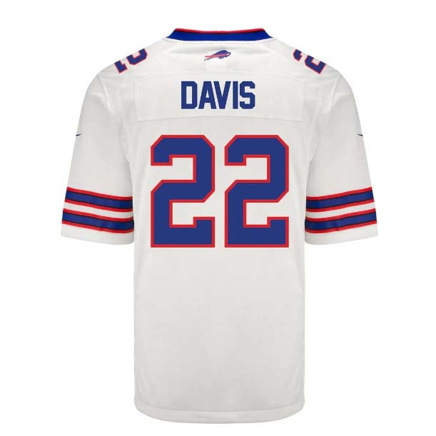American Football Jersey | B.Bills #22 Ray Davis White Player Game Jersey -American Stitched Football Jerseys - image 1