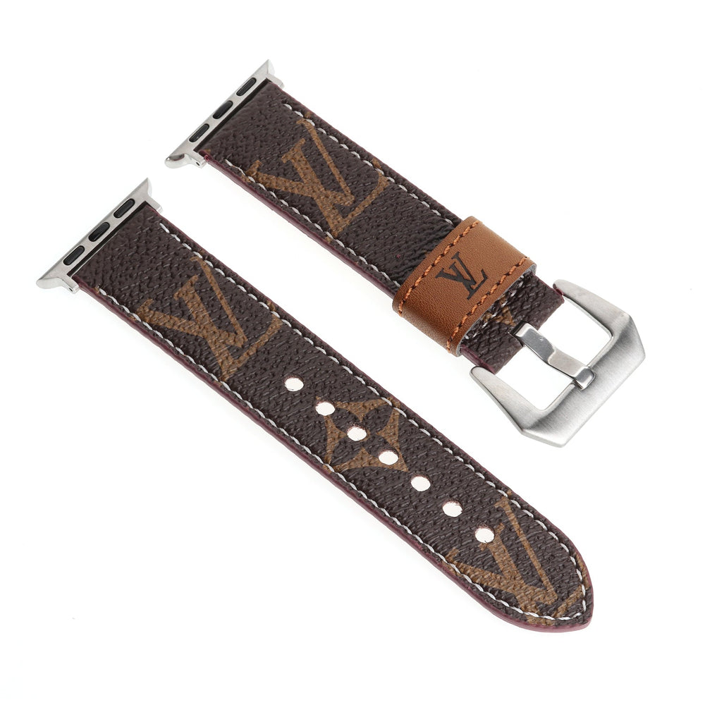 LEATHER CANVAS APPLE WATCH BANDS - product view 1