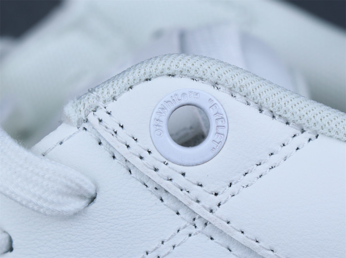 Off-White Out of Office Sneakers 'Black White Blue' - product view 9