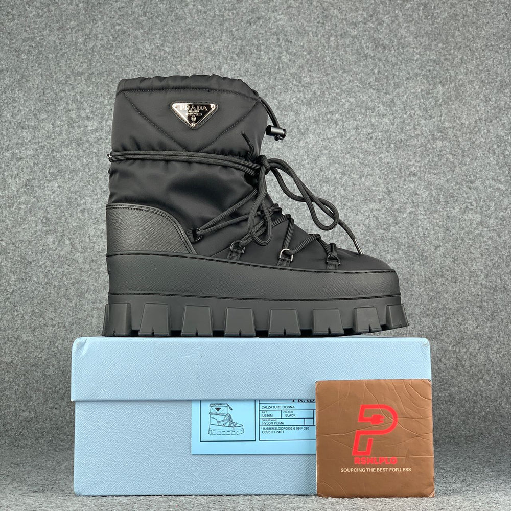 Prada Re-Nylon Gabardine Après-Ski Boots - product view 1