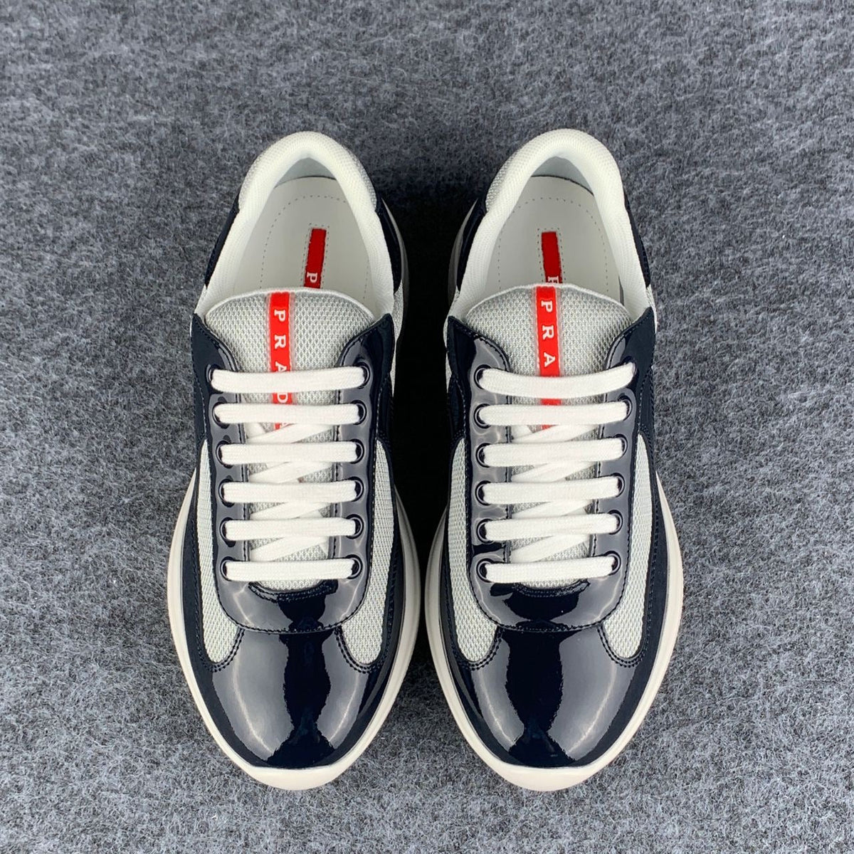 Prada America's Cup Sneakers 'Navy Blue' - product view 2