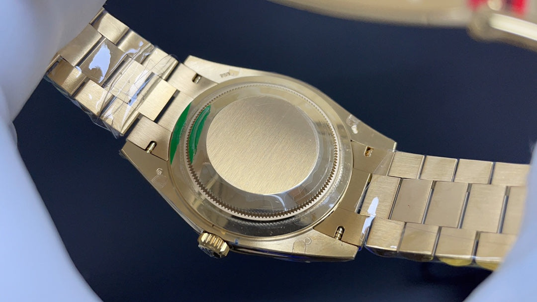 Yellow Gold & Black 40MM Watch - product view 5