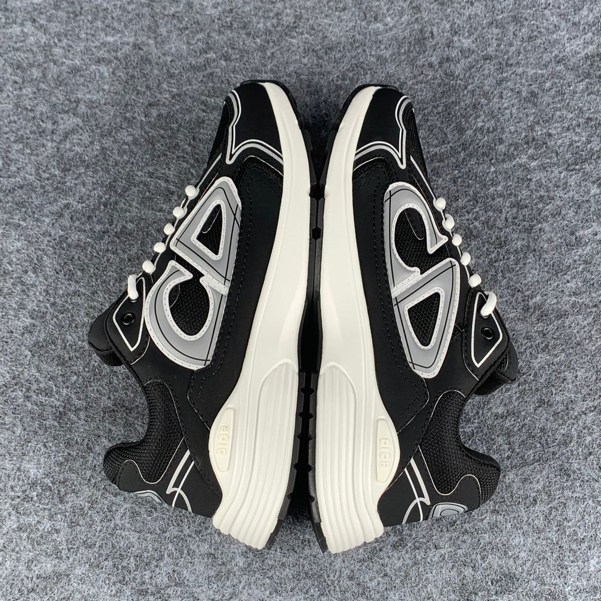 Dior B30 'Reflective CD30 Sneakers 'Black' - product view 3