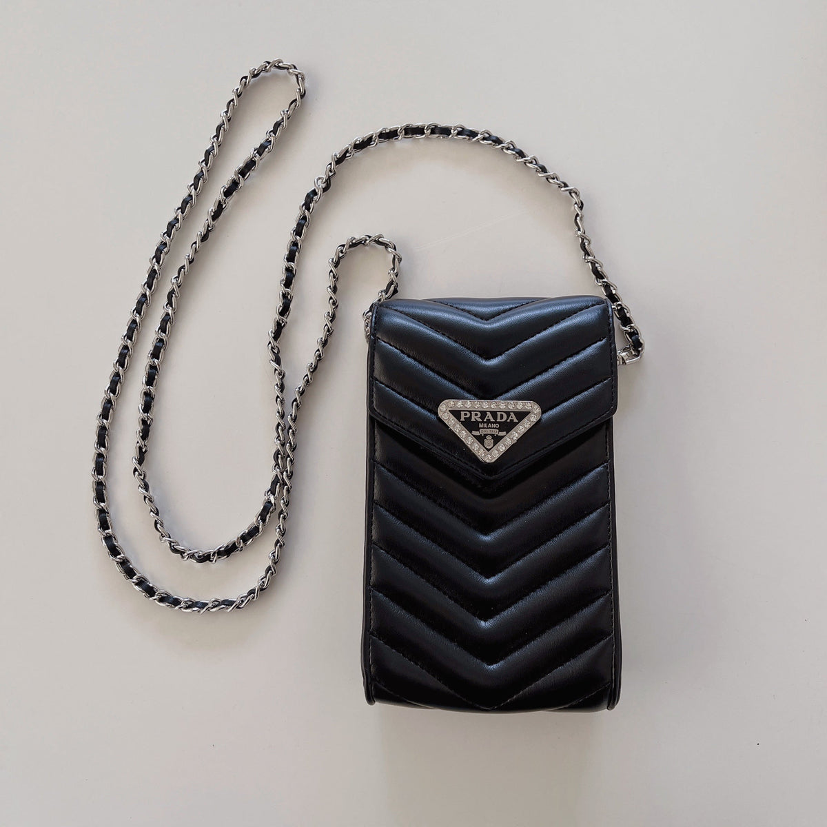 Crossbody Leather Phone Bag - product view 2