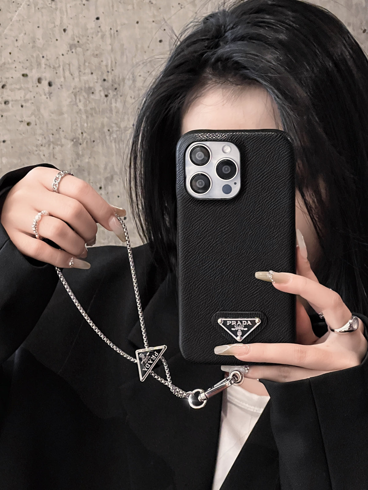 Leather Crossbody iPhone Case - product view 10