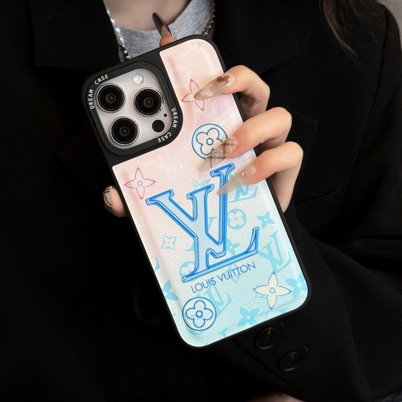 Blue Leather iPhone Case - product view 6