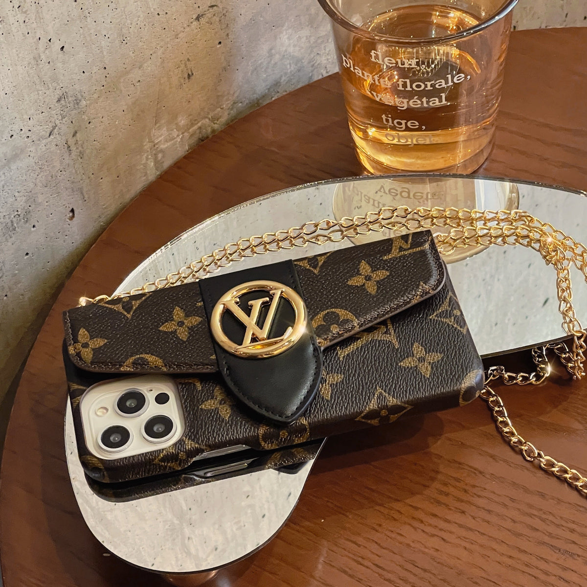 CrossBody Card Holder iPhone Case - product view 1