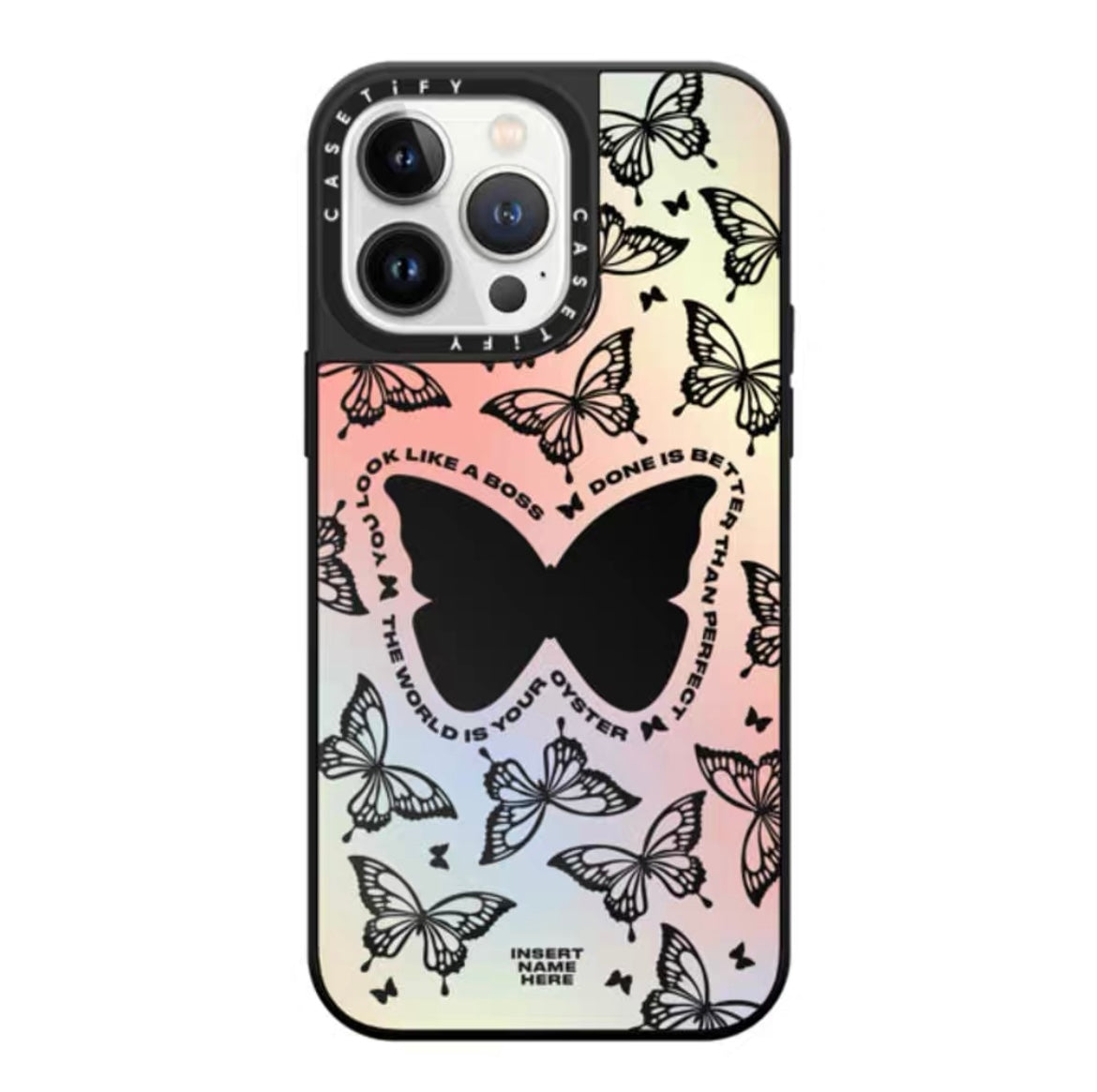 CASETIFY" Fantasy Color Butterfly IPHONE CASE - product view 2