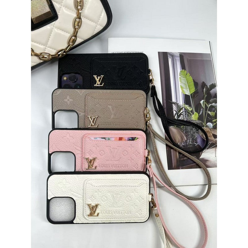 Four Colors Card Bag iPhone Case - product view 1