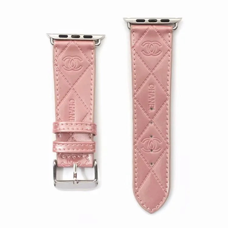 GLOSSY LEATHER APPLE WATCH BAND - product view 16