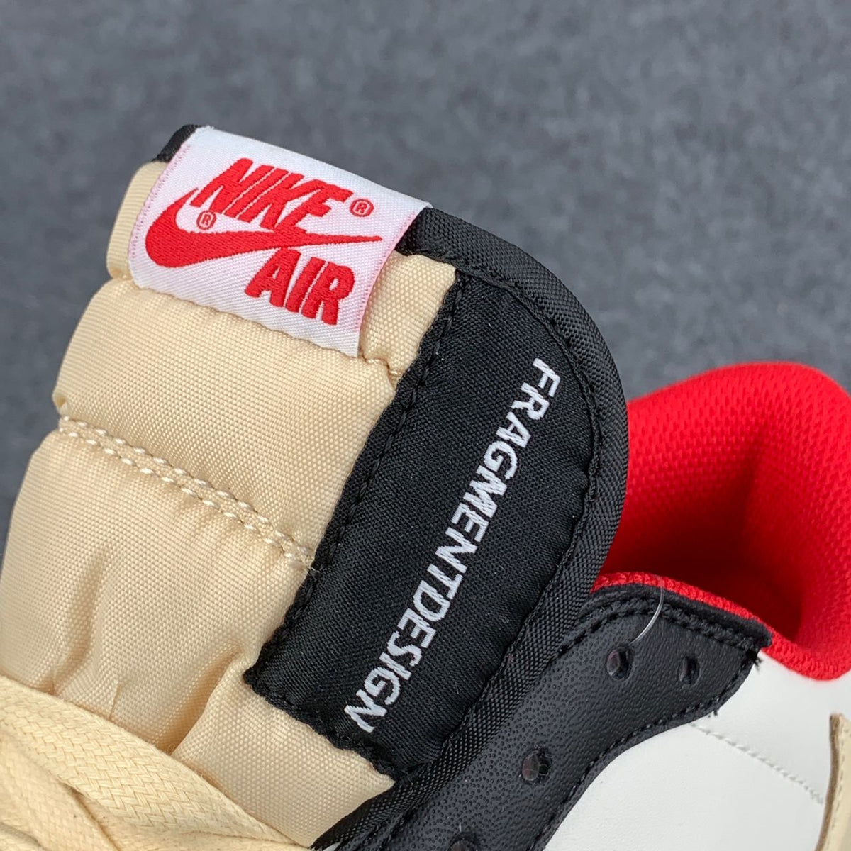 (CUSTOM) Air JORDAN 1 LOW Sneakers 'BLACK RED' - product view 9