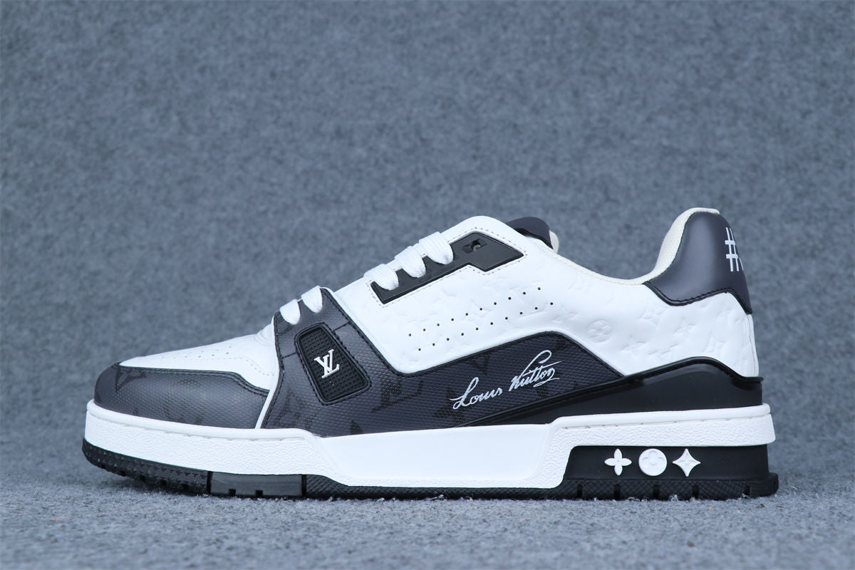 LV Trainer Low Sneakers '#54 Mini Monogram - Black' - product view 1