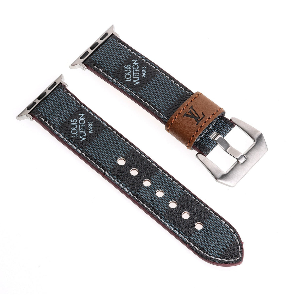 LEATHER CANVAS APPLE WATCH BANDS - product view 7