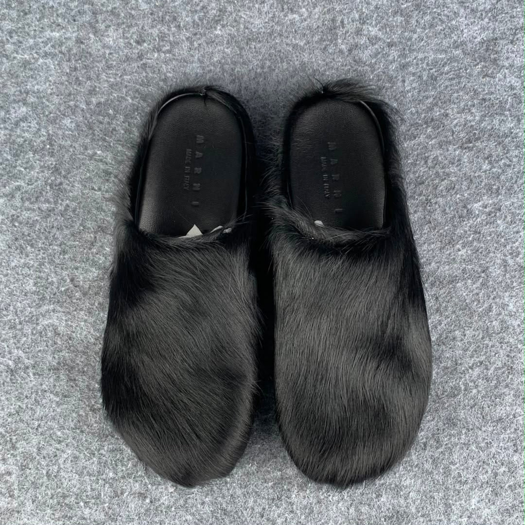 Marni Fussbett Sabot 'Black' - product view 2