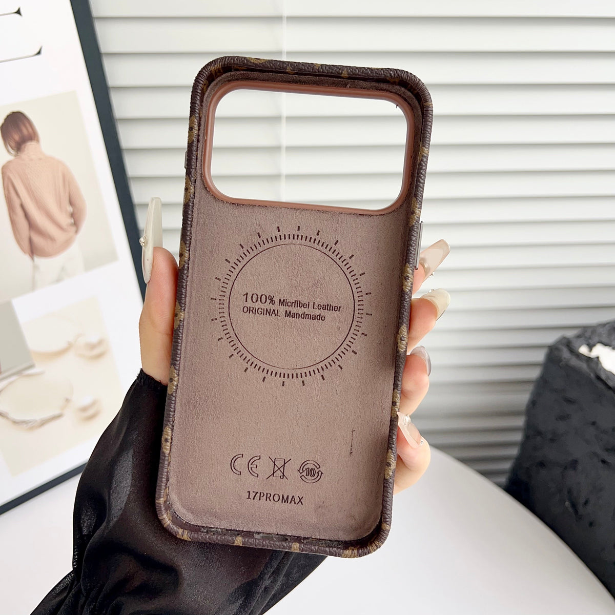 Crossbody iPhone Case with Card Pocket & Detachable Strap - product view 25