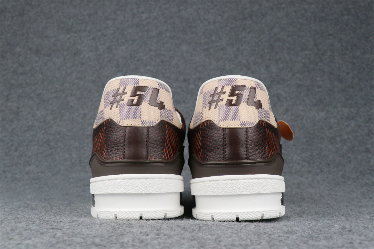 LV Trainer #54 Damier Ebene Multi Sneakers - product view 12