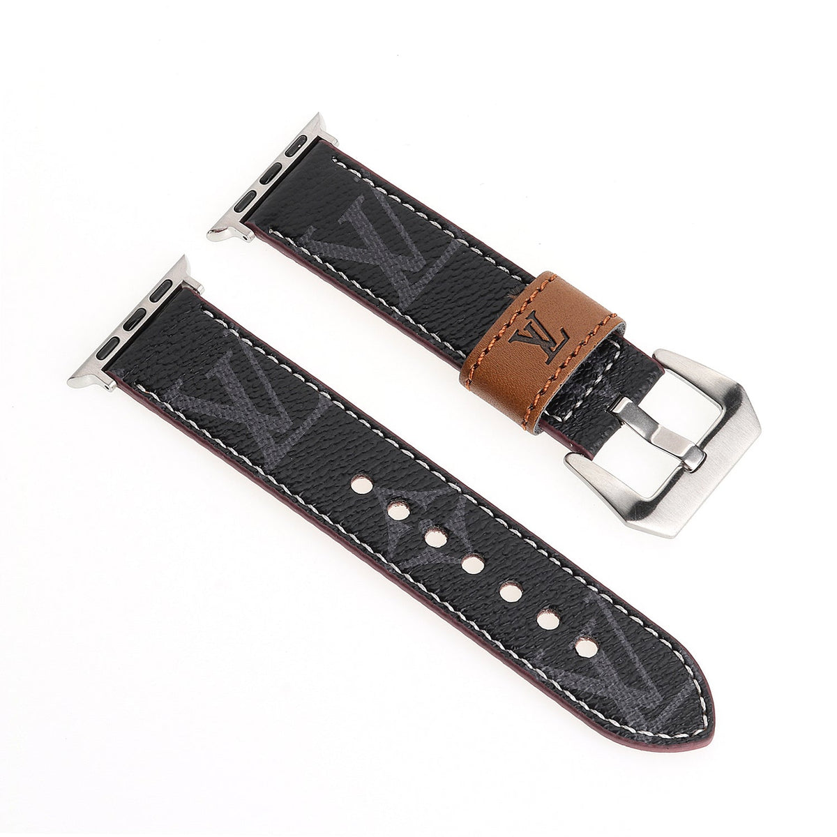 LEATHER CANVAS APPLE WATCH BANDS - product view 4