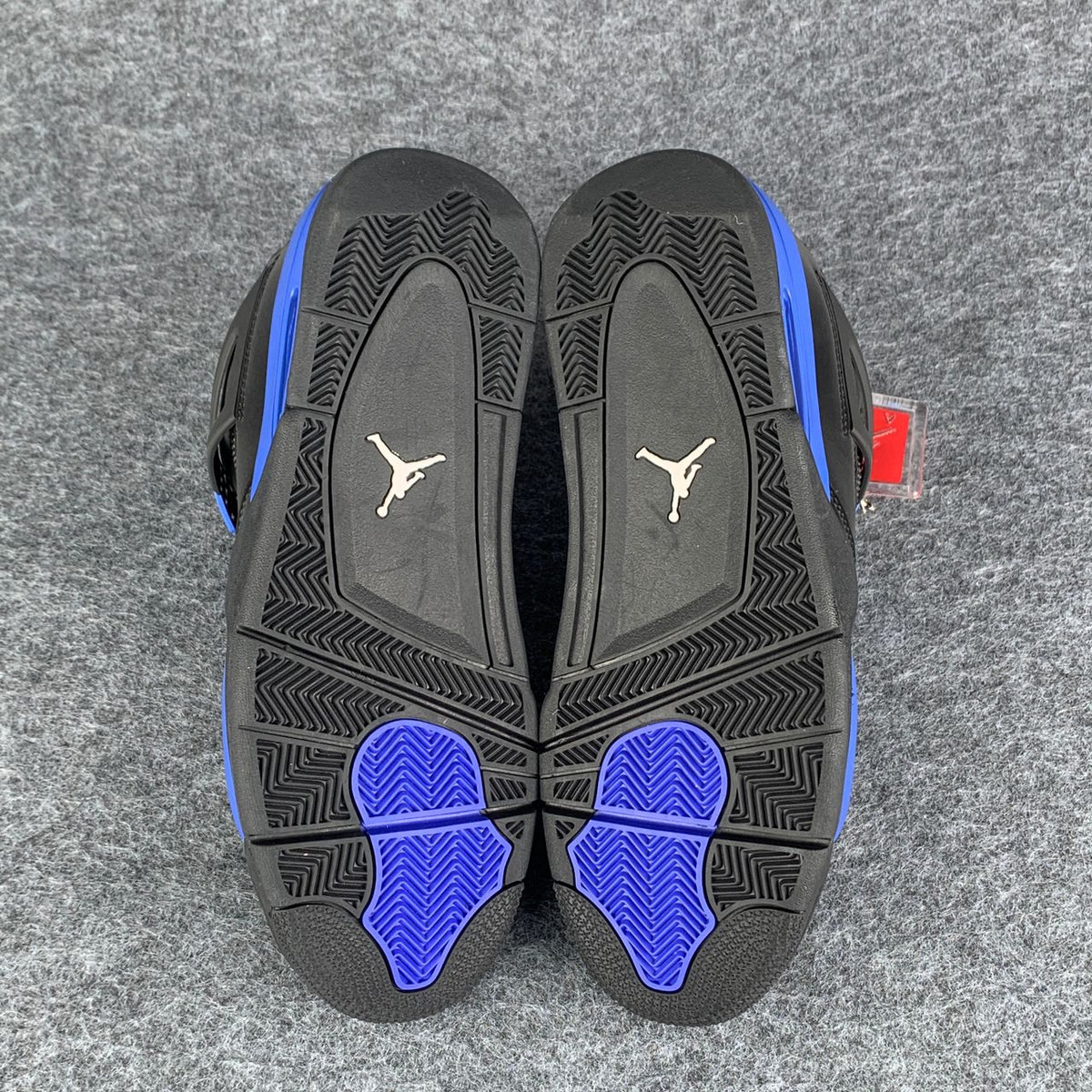 Custom Jordan 4 "Blue Thunder" Sneakers - product view 5