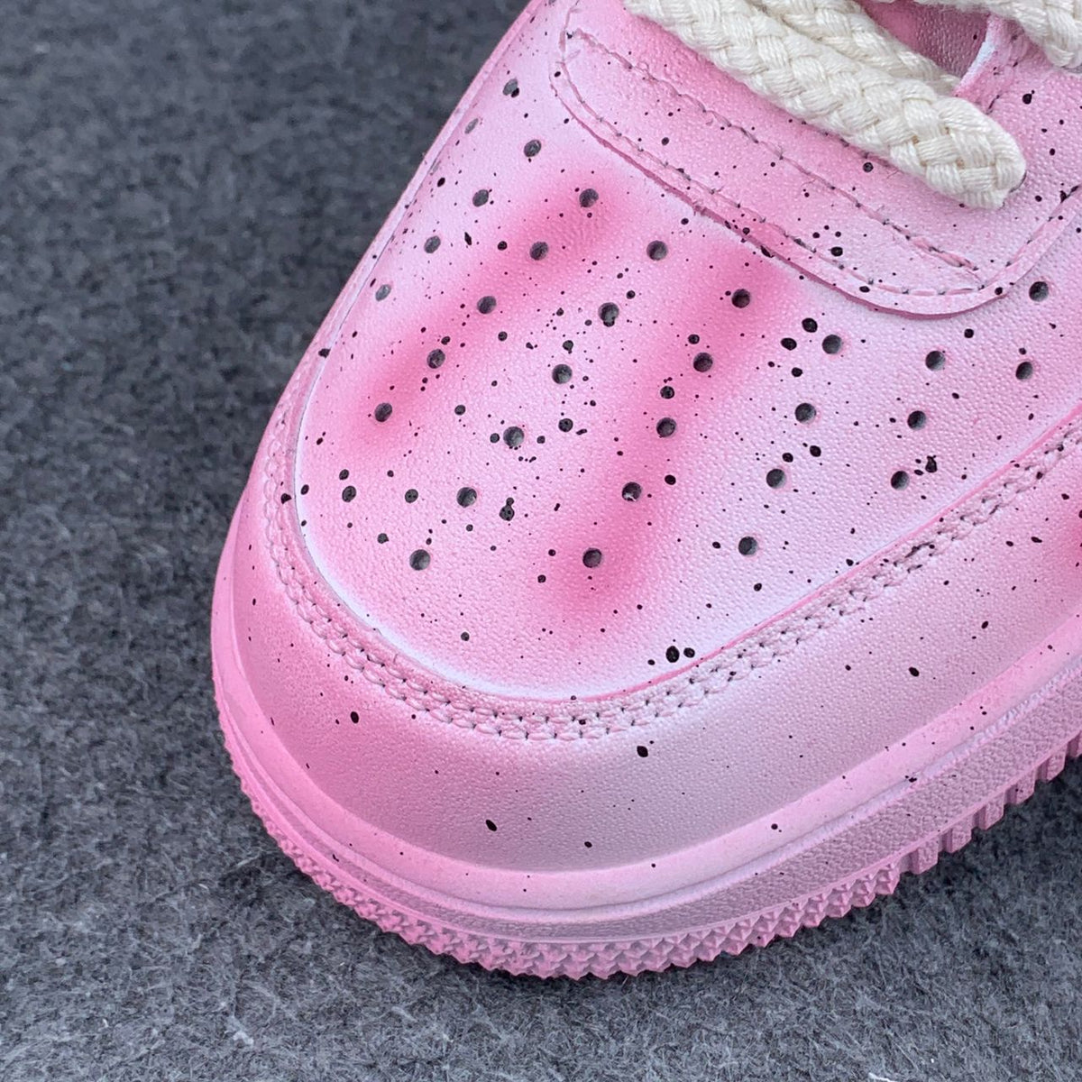 (Custom) Chrome Hearts x Air Force 1 Sneakers 'Barbie Pink' - product view 7