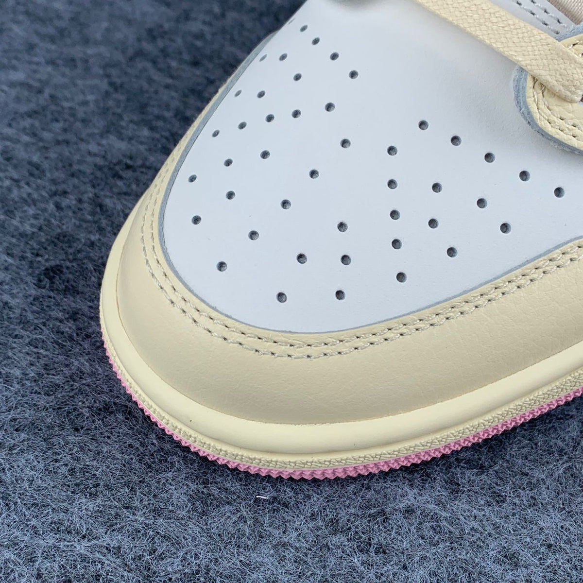 Travis Scott x Air Jordan 1 Low OG SP Sneakers 'Muslin/Shy Pink' - product view 7