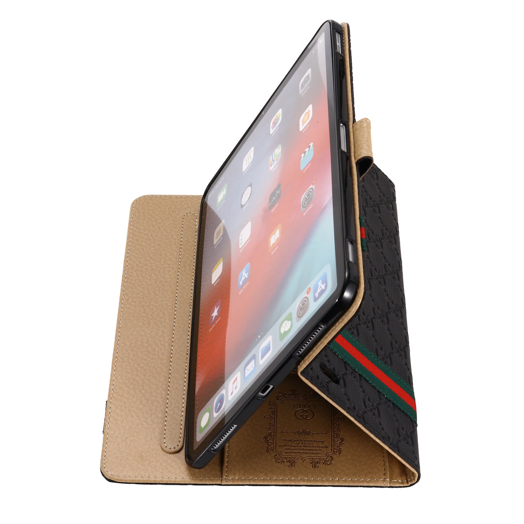 3D Embossing Flip Cover Holster Apple iPad Cases With Stand Function - product view 3