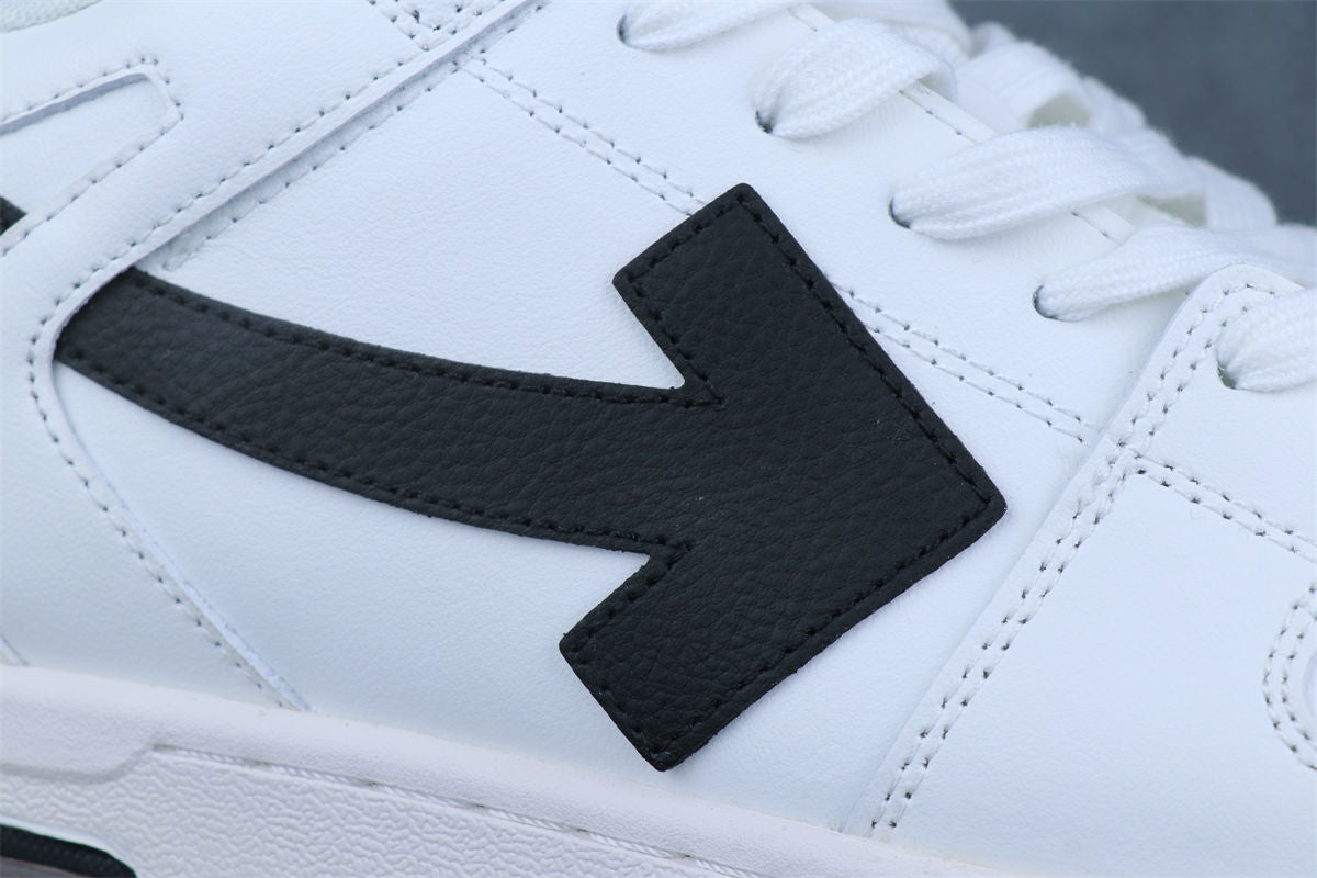 Off-White Out of Office Sneakers 'Black White Blue' - product view 5