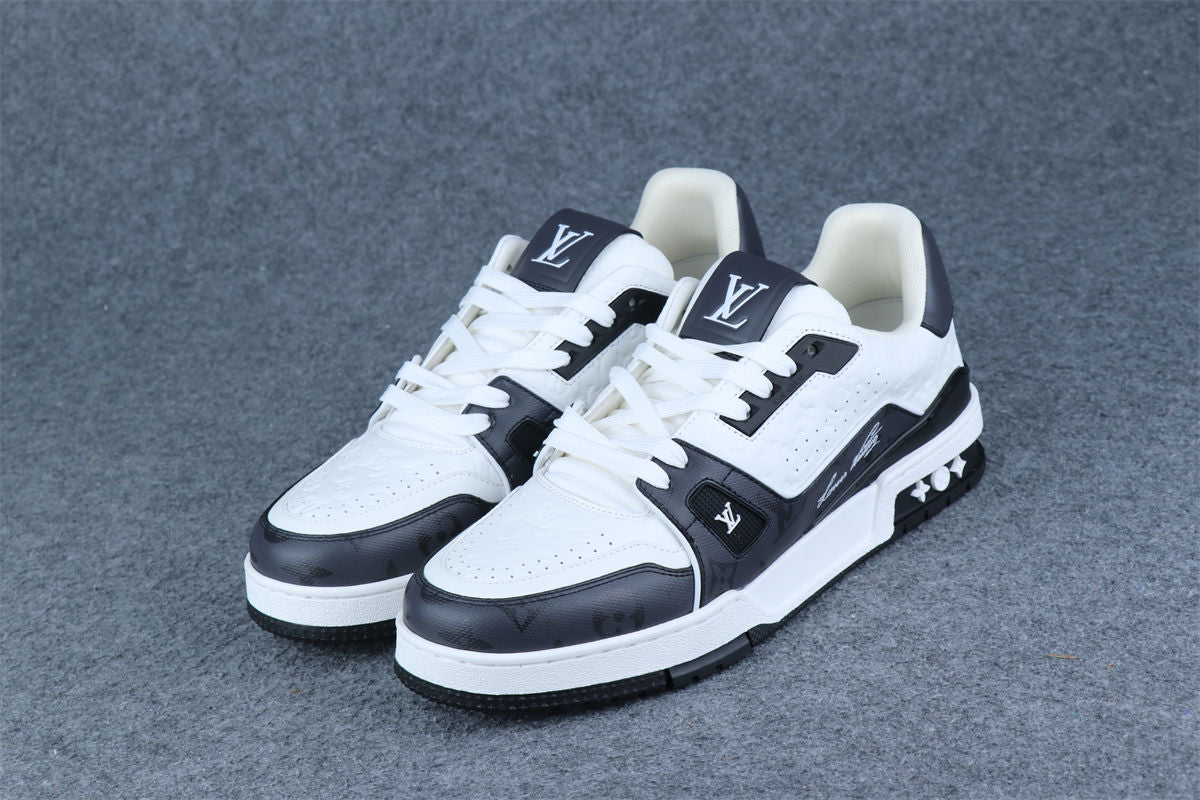 LV Trainer Low Sneakers '#54 Mini Monogram - Black' - product view 14
