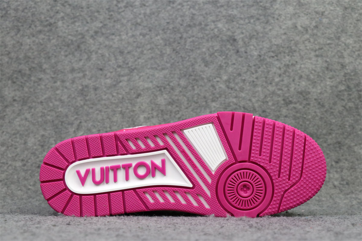 WMNS LV Trainer Sneakers 'Fuchsia' - product view 3