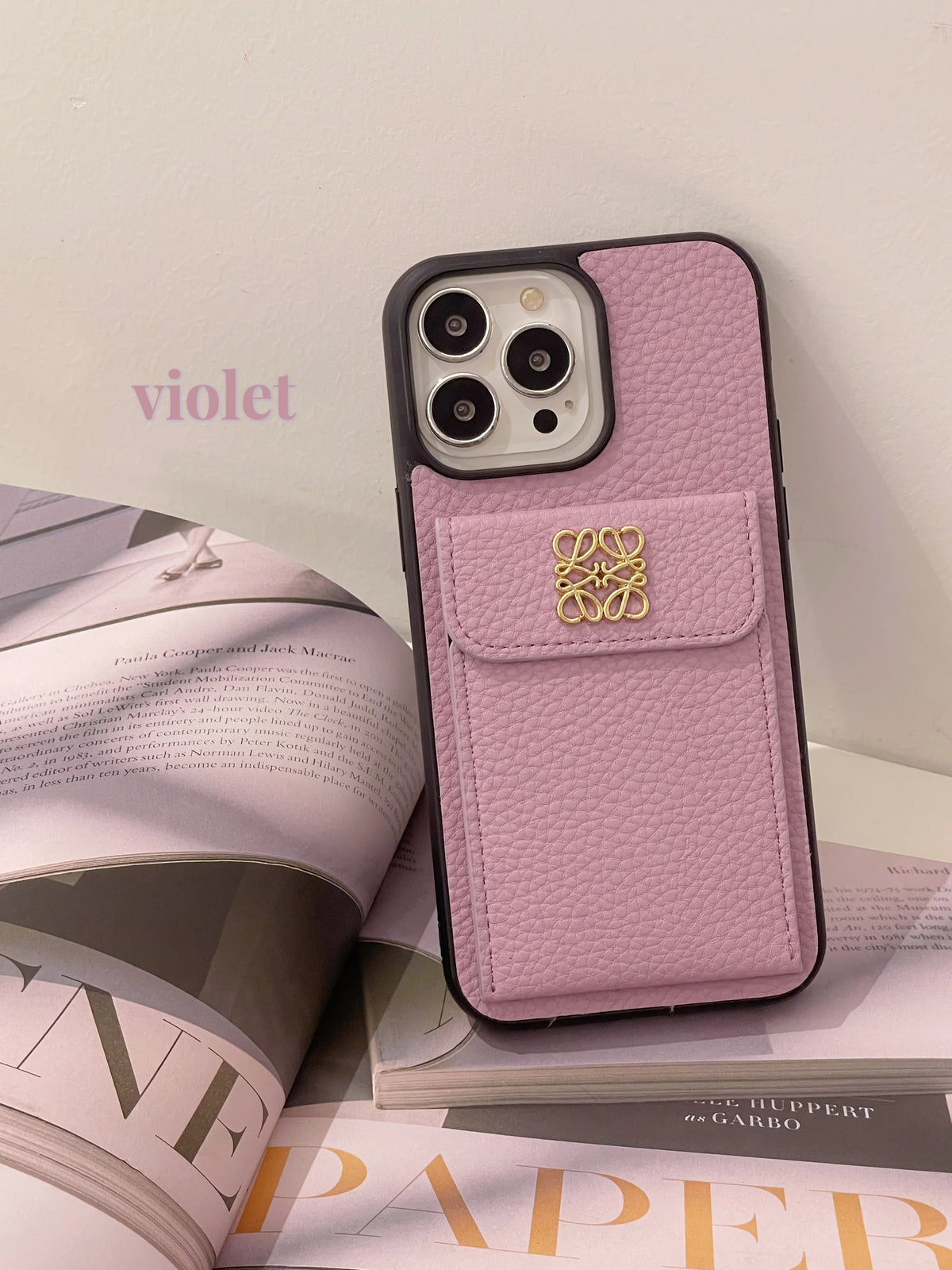 iPhone Case With Card Holder Black-QBK240603 - product view 5