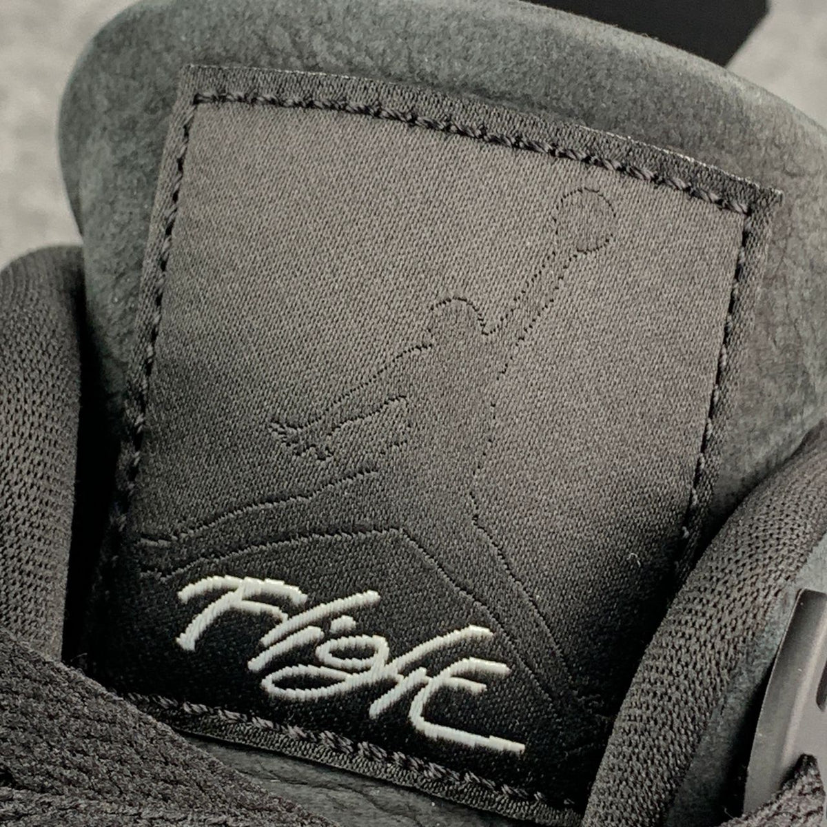 (Custom) Jordan 4 Retro OG SP Brick by Brick "Black" Sneakers - product view 8