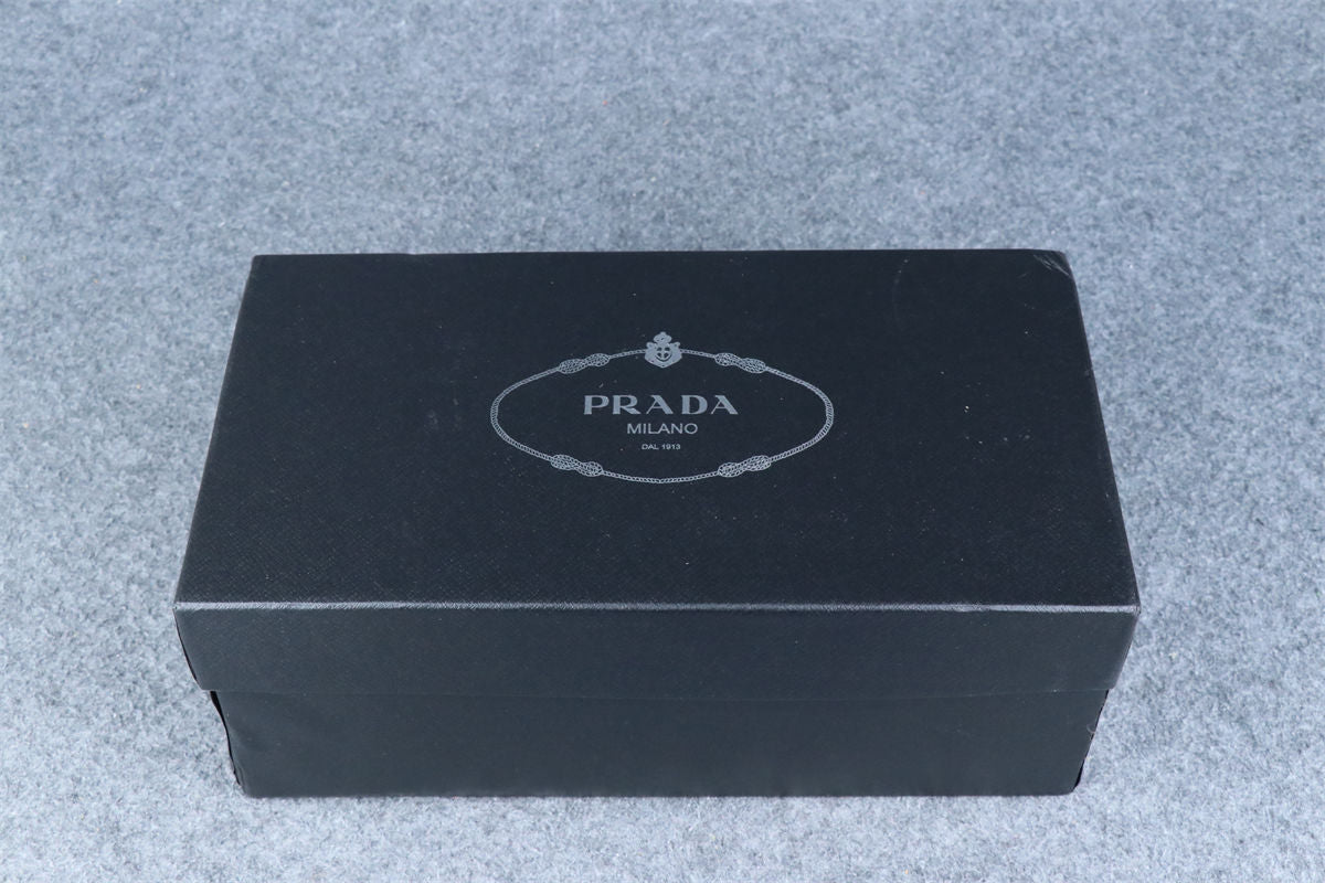 Prada Leather Dual-Buckle Slide Sandals - product view 11