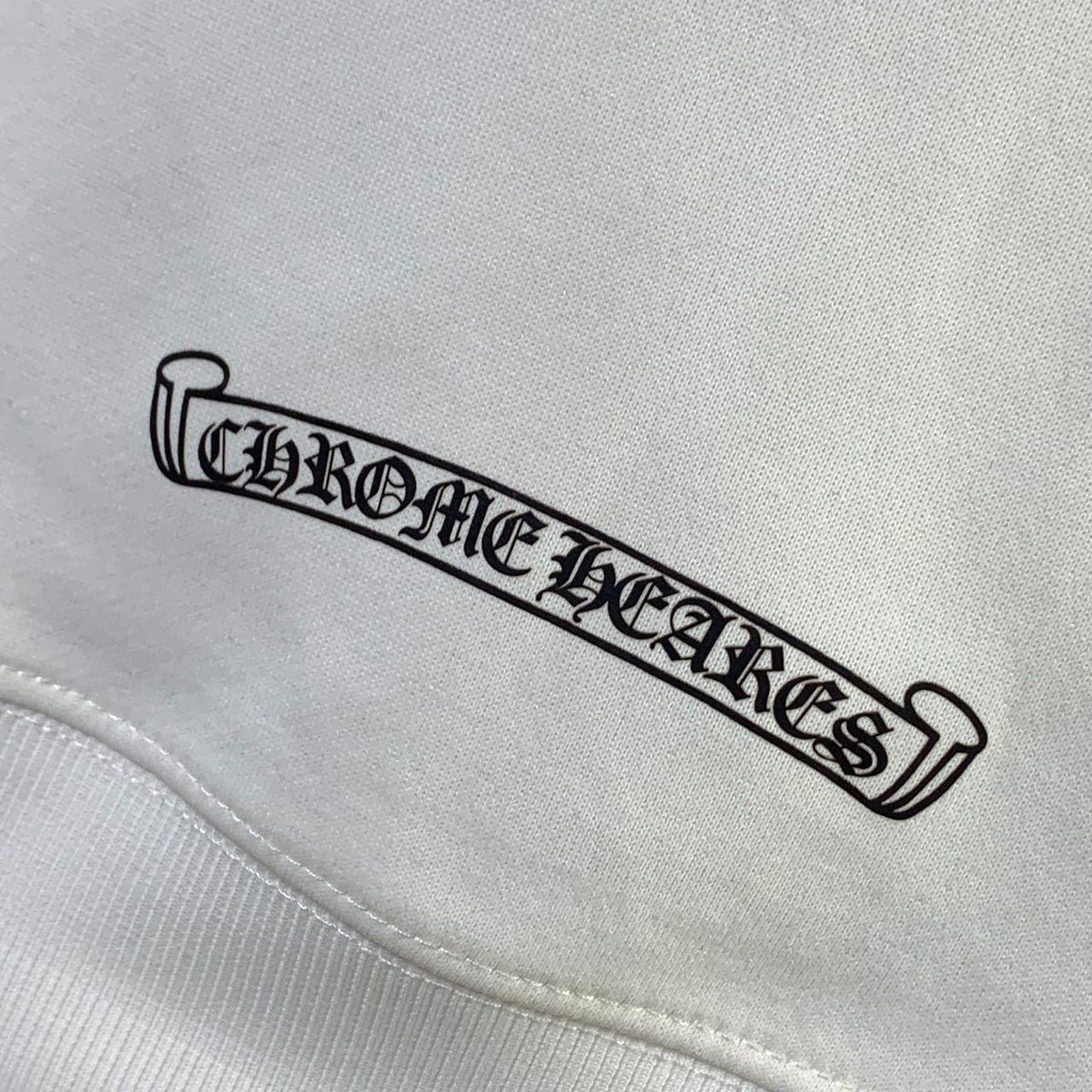 Chrome Hearts Made In Hollywood Plus Cross Long-Sleeve T-Shirt 'White/Red' - product view 4