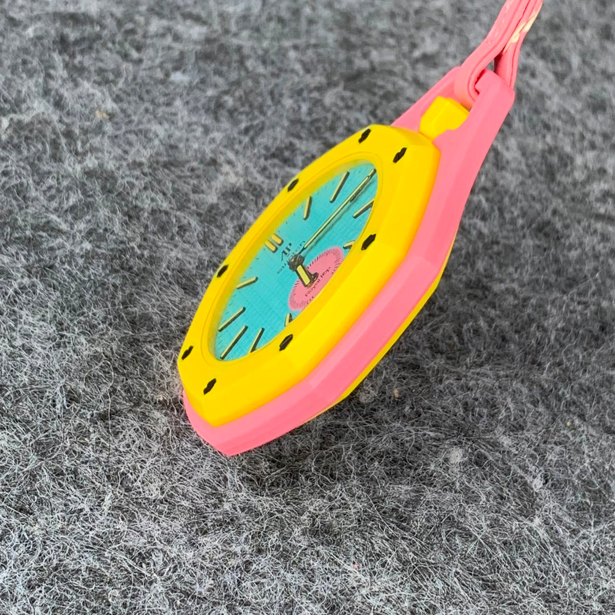 AP x Swatch Royal Pop Watch 'OTG ROZ' - product view 4