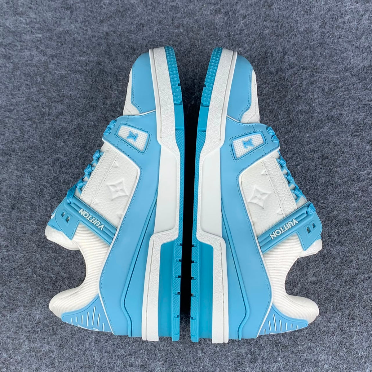 LV Trainer Low Sneakers 'White Sky Blue' - product view 4