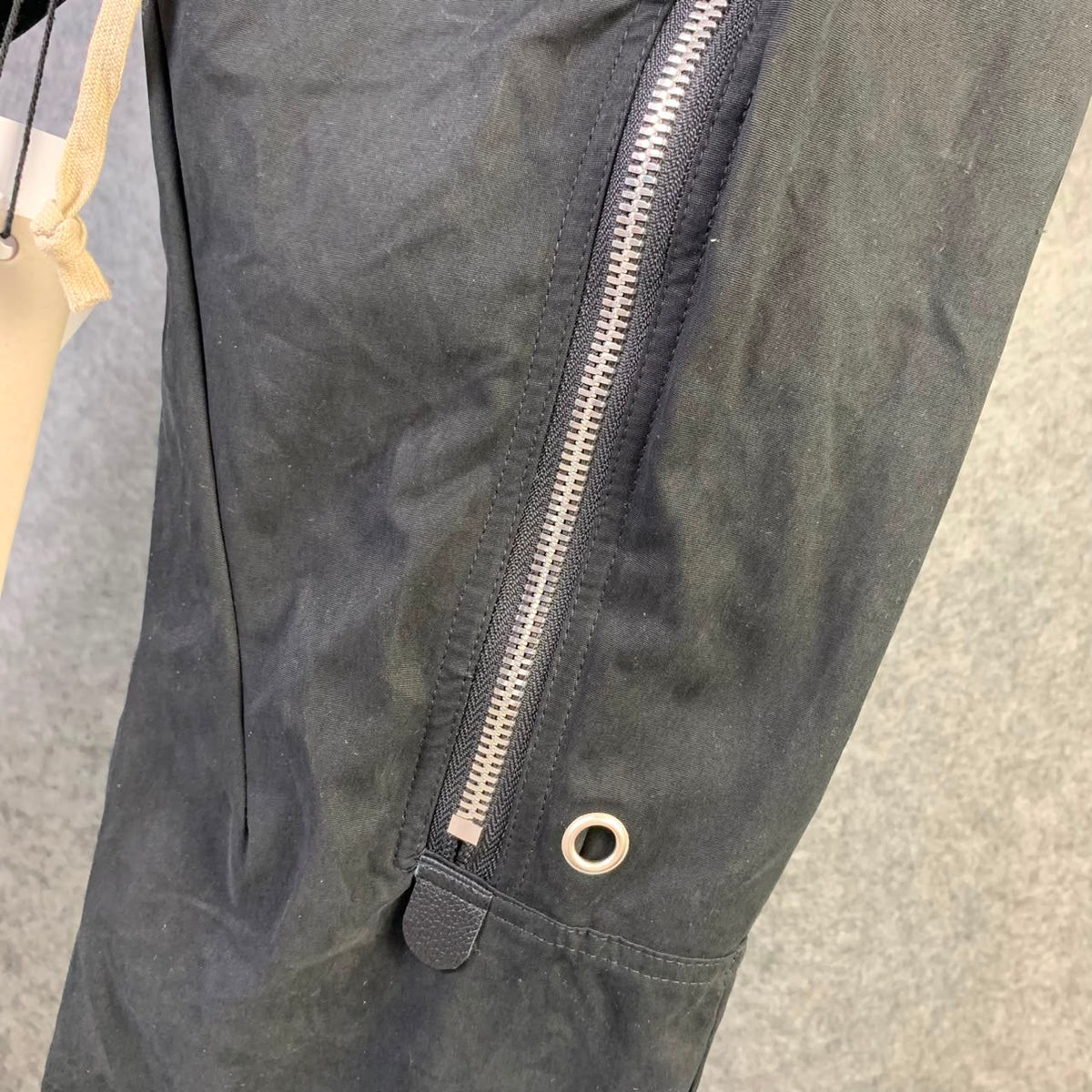 Rick Owens Bauhaus Cargo Pants 'Black' - product view 8
