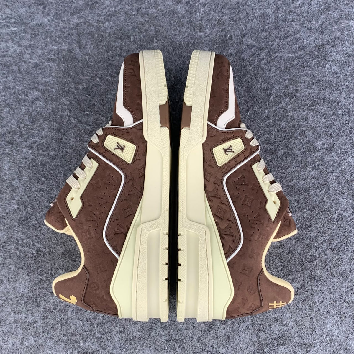 Tyler, the Creator x LV Trainer Sneakers 'Mocha' - product view 4