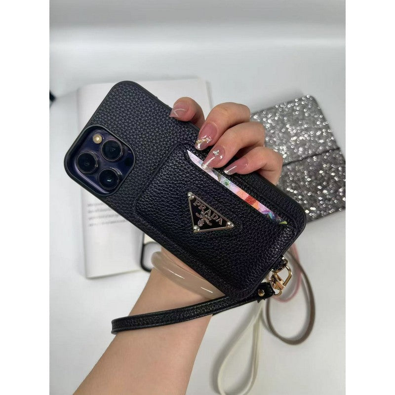 Four Colors Card Bag iPhone Case - product view 2