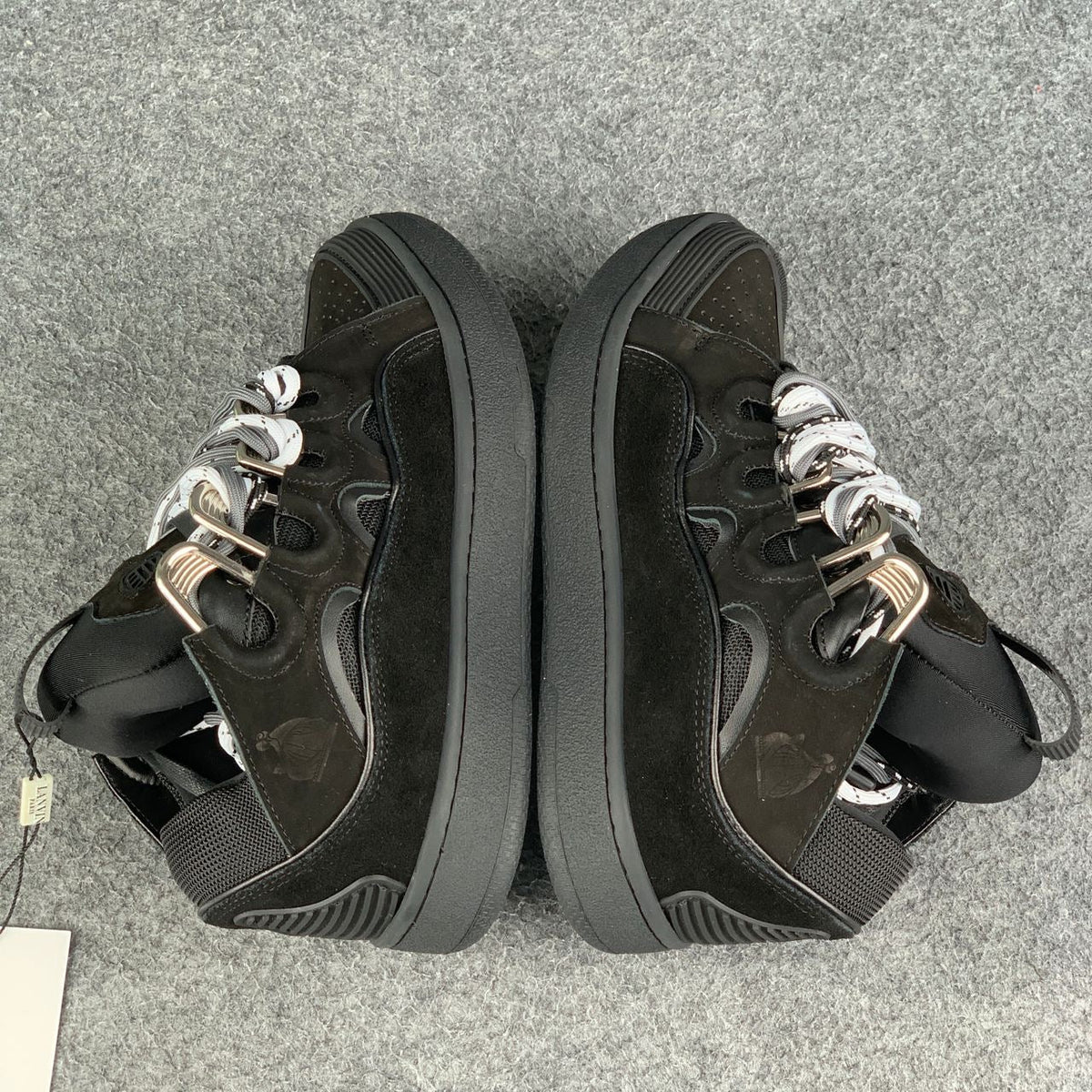 Lanvin Curb Sneakers 'Black' - product view 3