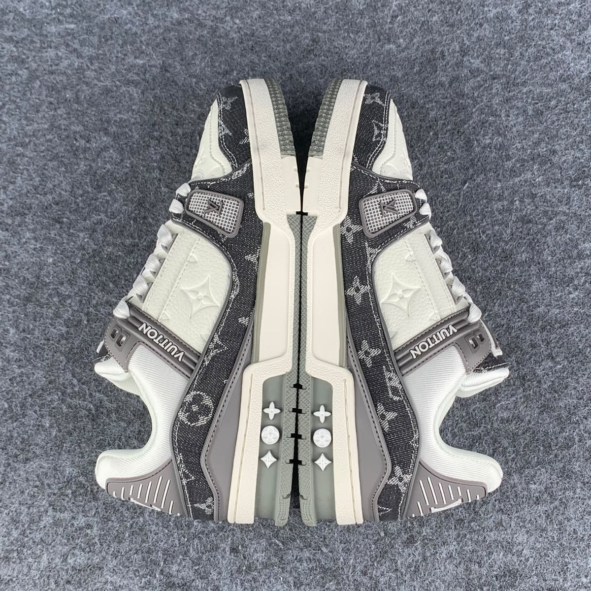 LV Trainer Monogram Denim 'Grey' (B-Grade Version) Sneakers - product view 3