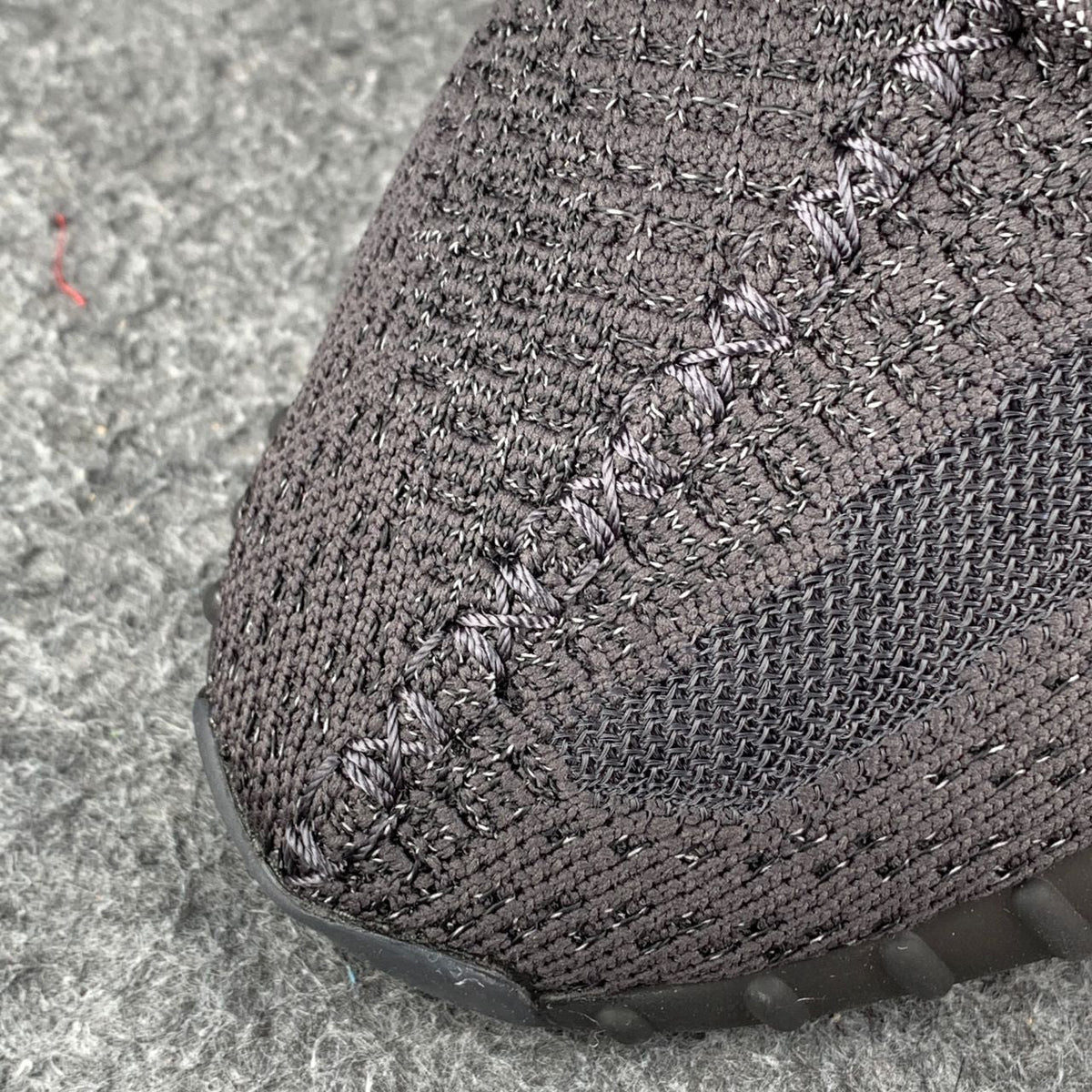 Yeezy Boost 350 V2 Sneakers 'Black Reflective' - product view 7
