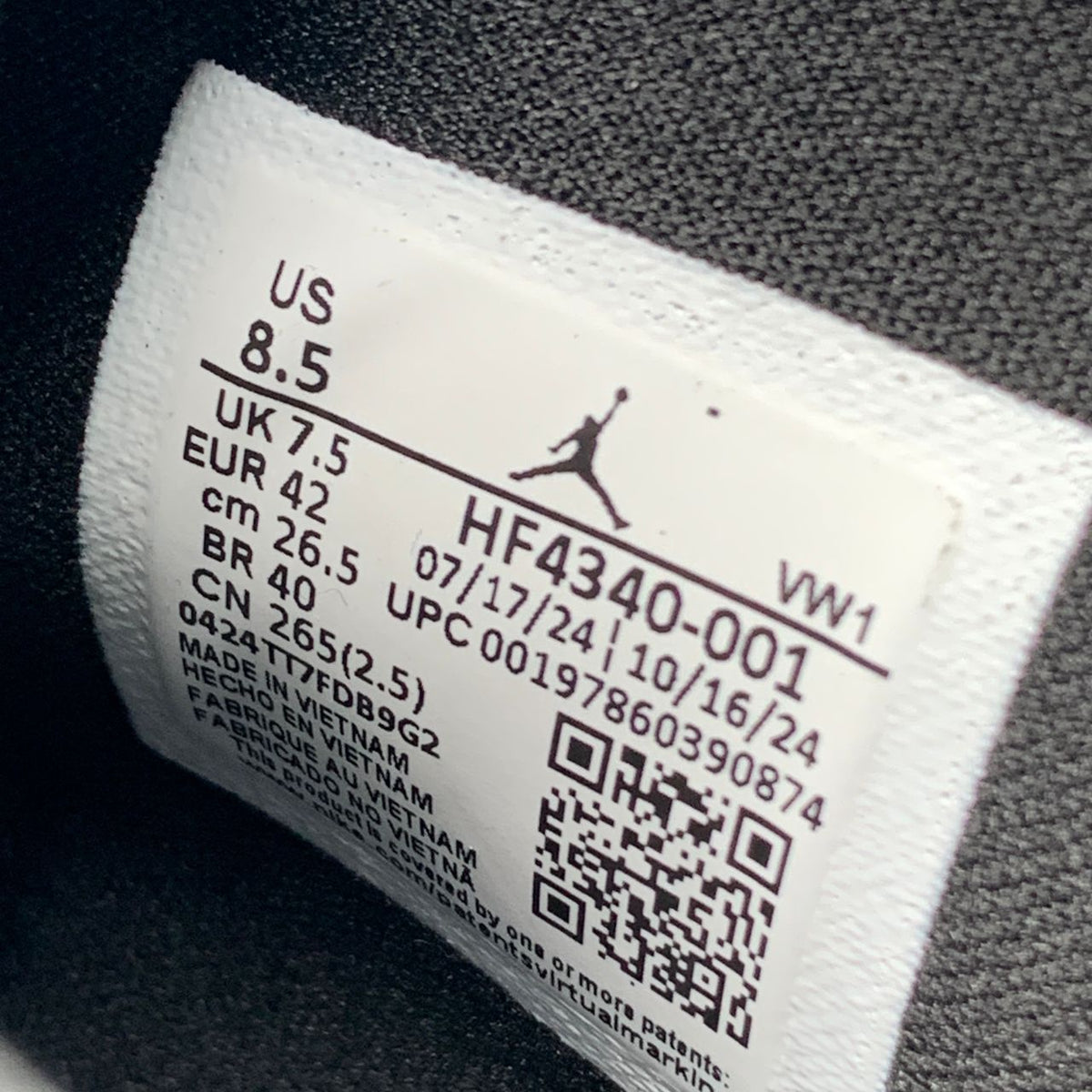 (Custom) Jordan 4 Retro OG SP Brick by Brick "Black" Sneakers - product view 9