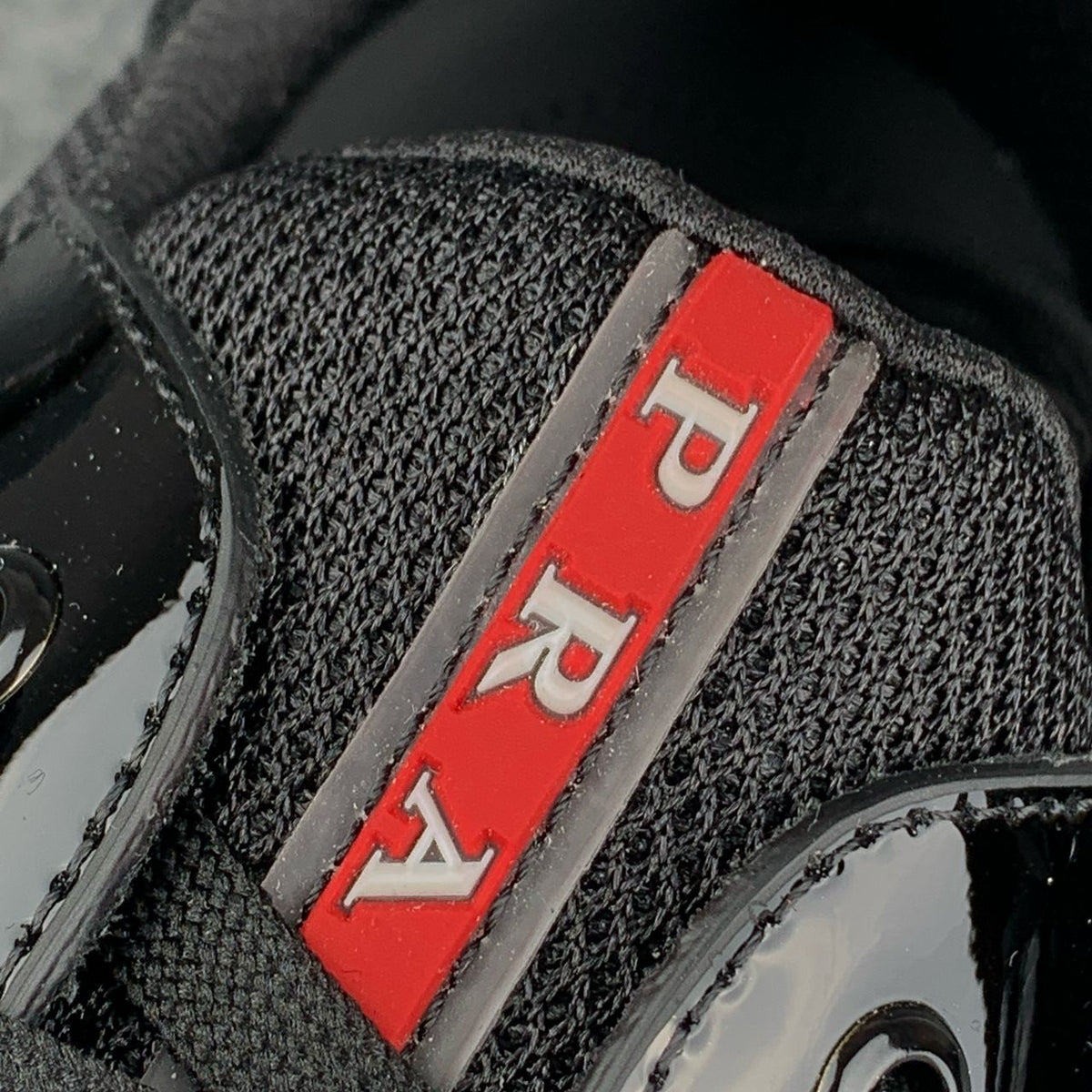 Wmns Prada America's Cup Sneakers 'Black' - product view 8