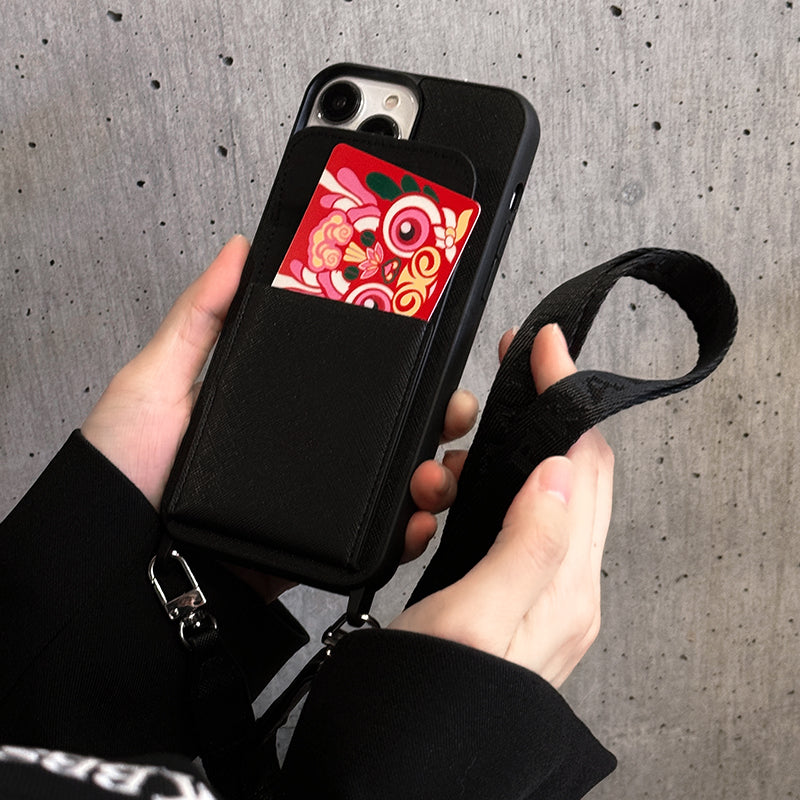 Crossbody Leather iPhone Case - product view 9
